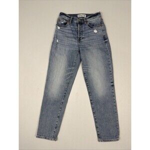 Daze Denim Tough Love High Rise Straight Jeans Light Wash Size‎ 24